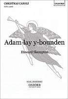 Adam Lay Y Bounden SAATB choral sheet music cover